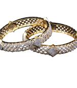 Copper Gold gold plated bangles