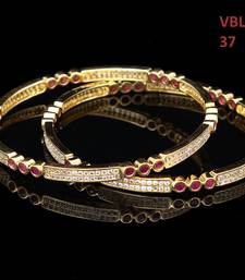 Copper Gold gold plated bangles