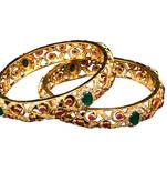 Copper Gold gold plated bangles