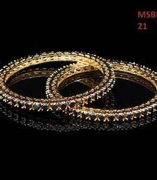 Copper Gold gold plated bangles