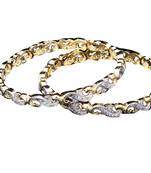 Copper Gold gold plated bangles