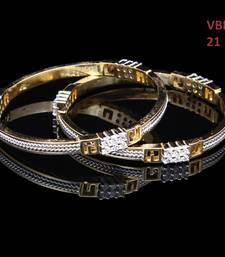Copper Gold gold plated bangles