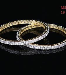 Copper Gold gold plated bangles