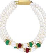 Multicolor pearl bracelets