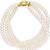 White pearl bracelets