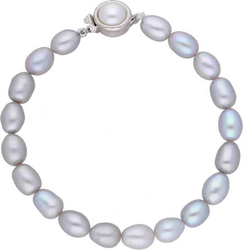 Grey pearl bracelets