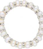 White pearl bracelets