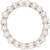 White pearl bracelets