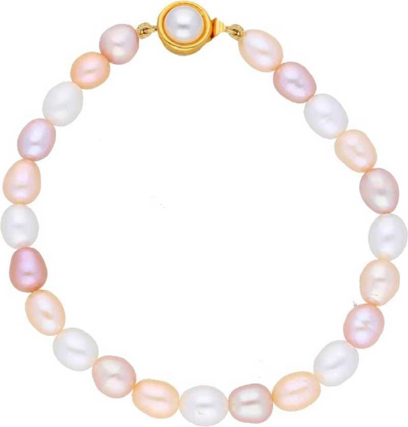 Multicolor pearl bracelets
