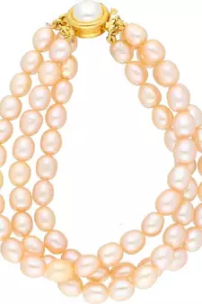 Pink pearl bracelets