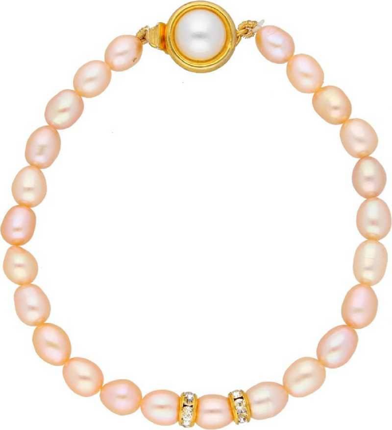 Pink pearl bracelets