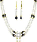 White pearl necklaces