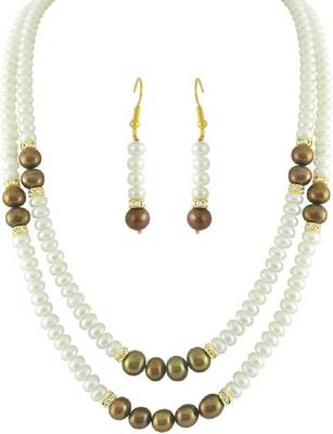 White pearl necklaces 1
