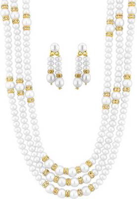 White pearl necklaces 1