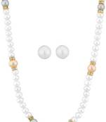 Multicolor pearl necklaces