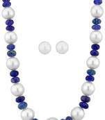 White pearl necklaces