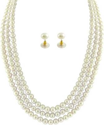 White pearl necklaces 1