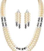 Multicolor pearl necklaces