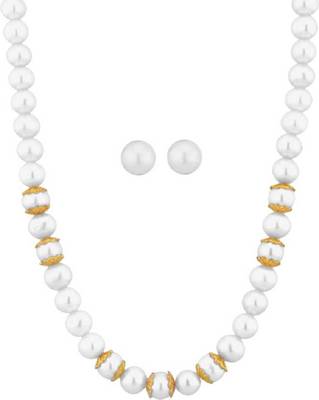 White pearl necklaces 1