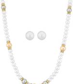 Multicolor pearl necklaces