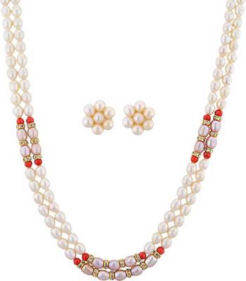 Multicolor pearl necklaces 1