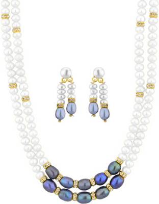 Multicolor pearl necklaces 1
