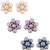 Multicolor pearl earrings