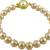 Gold pearl bracelets