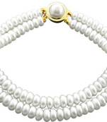 White pearl bracelets