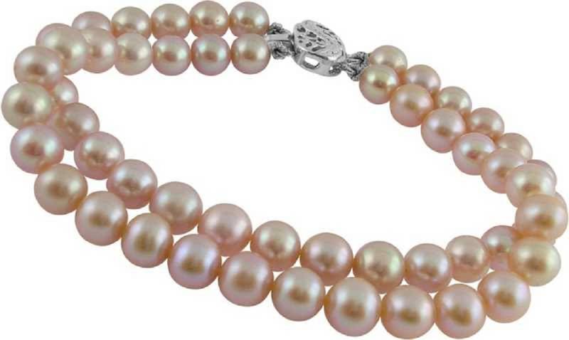 Pink pearl bracelets