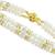 White pearl bracelets