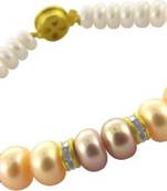 Multicolor pearl bracelets