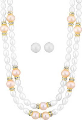 White pearl necklaces 1