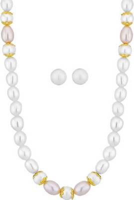 Multicolor pearl necklaces 1