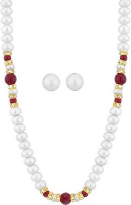 Multicolor pearl necklaces 1