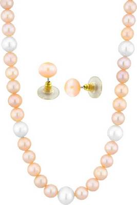 Multicolor pearl necklaces 1