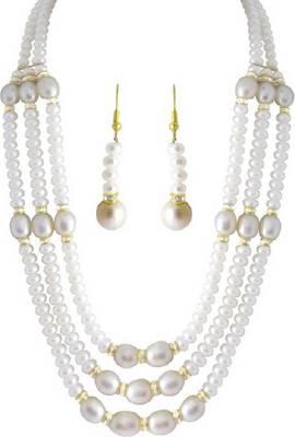 Multicolor pearl necklaces 1