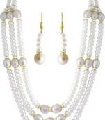 Multicolor pearl necklaces