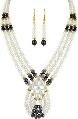 Multicolor pearl necklaces 1