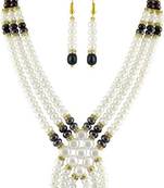 Multicolor pearl necklaces