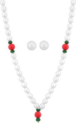 Multicolor pearl necklaces 1
