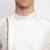 white plain Pattern Straight men kurta