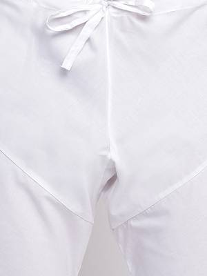 pink Cotton plain Straight men kurta With Churidar 6