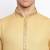 Deep Beige Cotton plain Straight men kurta With Churidar