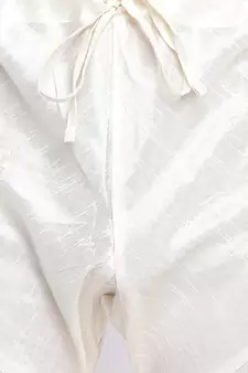 Maya Blue Art Silk plain Straight men kurta With Churidar