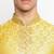 Yellow Art Silk Woven Straight men kurta With Churidar