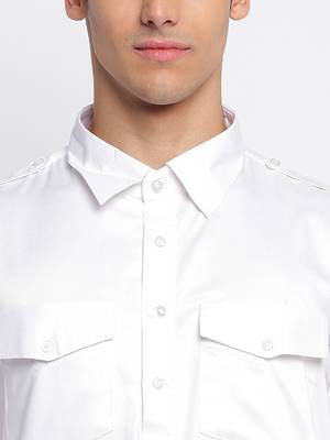 White Cotton plain Pathani Set 5