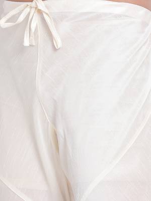 Maya Blue Cotton Silk plain Straight men kurta With Churidar 6