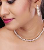 Natural Fresh Water Pearl  Choker Set From Hyderabad With Certificate of Authenticity