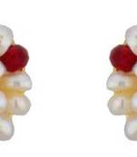 Multicolor pearl earrings